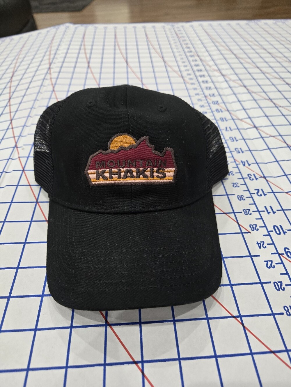 Mountain Khakis Black Trucker Cap